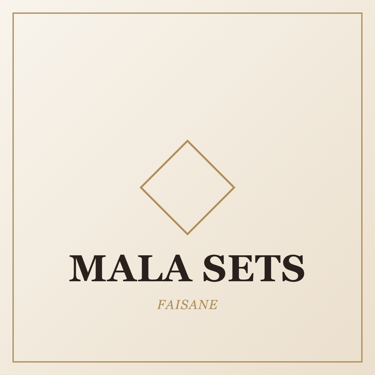 FAISANE Mala Sets